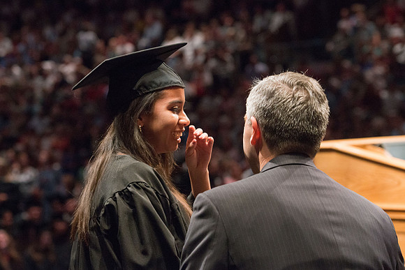 Convocation for the College of Business and Communication. July 2018