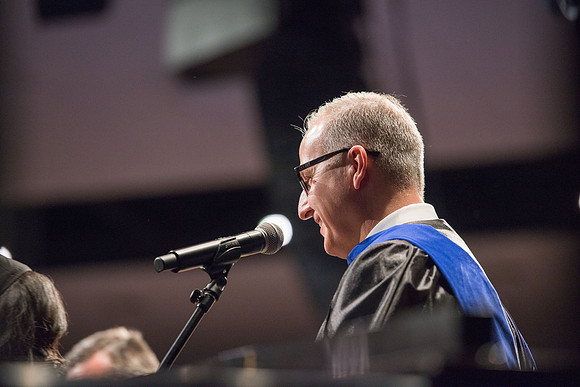 Convocation for the College of Business and Communication. July 2018