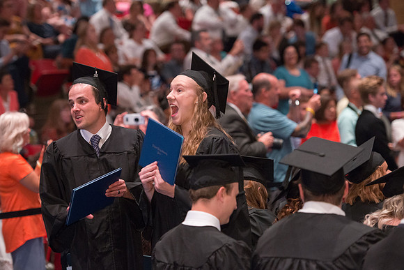 Convocation for the College of Business and Communication. July 2018