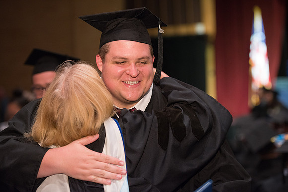 Convocation for the College of Business and Communication. July 2018