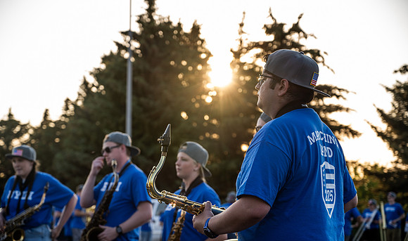 Marching Band Practice - July 2025