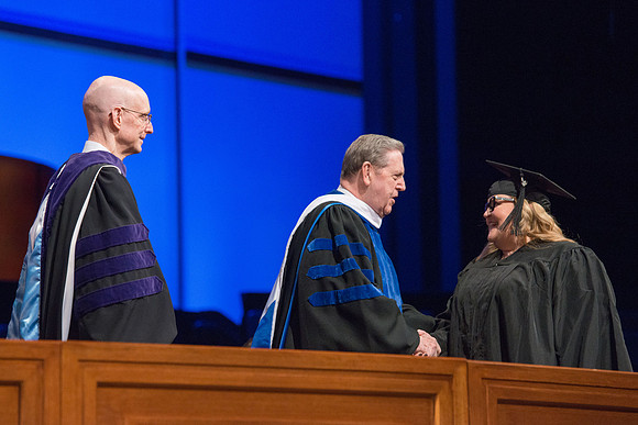 BYU-Idaho Graduation: Convocation for Interdisciplinary Studies.