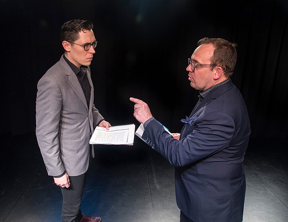 The theater department performs readings as part of the Ibsen Series.