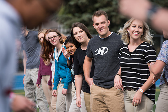 BYU-Idaho Volunteers for Get Connected. Fall Semester. Sept 2018