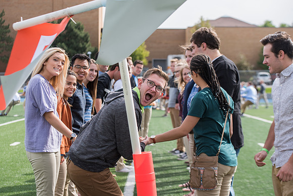 BYU-Idaho Volunteers for Get Connected. Fall Semester. Sept 2018