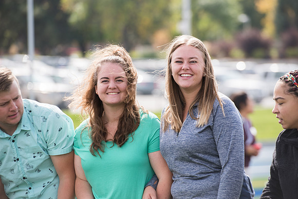 BYU-Idaho Volunteers for Get Connected. Fall Semester. Sept 2018