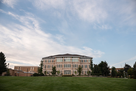 Sunrise on campus. Sept 2018