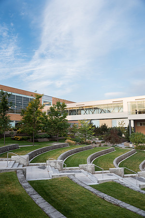 Sunrise on campus. Sept 2018