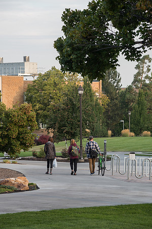 Sunrise on campus. Sept 2018