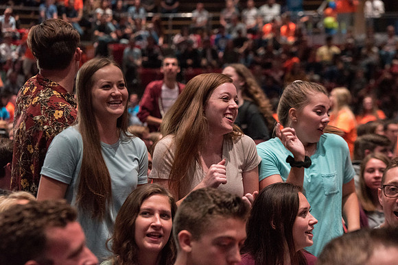 New students connect to BYU-Idaho by learning about the Spirit of Ricks and how to get involved in various activites and programs available on campus.