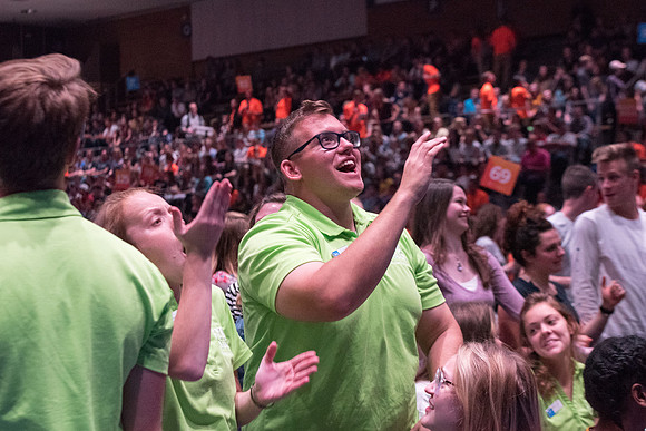 New students connect to BYU-Idaho by learning about the Spirit of Ricks and how to get involved in various activites and programs available on campus.