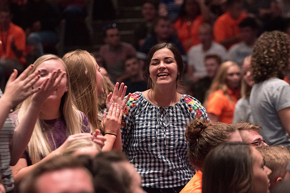 New students connect to BYU-Idaho by learning about the Spirit of Ricks and how to get involved in various activites and programs available on campus.