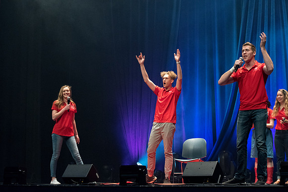 New students connect to BYU-Idaho by learning about the Spirit of Ricks and how to get involved in various activites and programs available on campus.