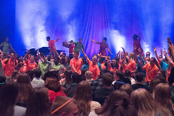 New Student Talent Show at Hart Auditorium.