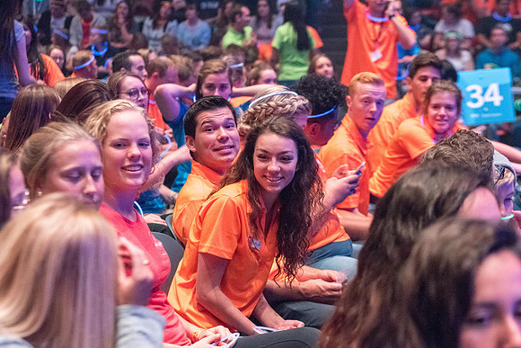 New Student Talent Show at Hart Auditorium.