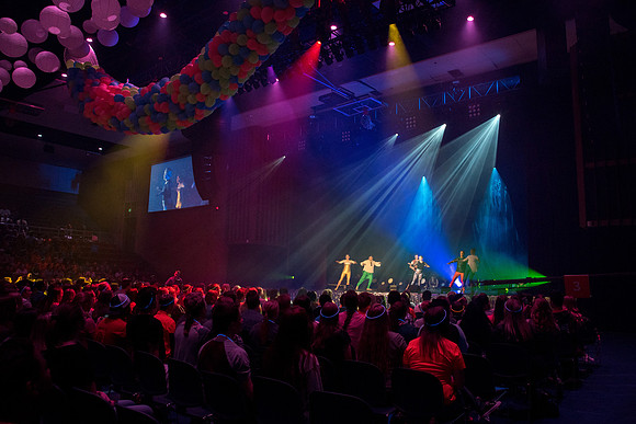 New Student Talent Show at Hart Auditorium.