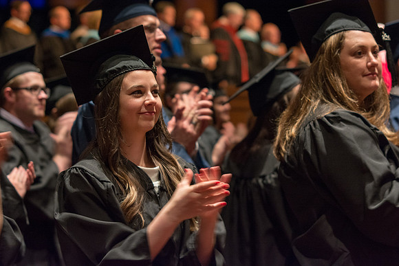 BYU-Idaho show appreciation to those who helped and supported them throughout their education.