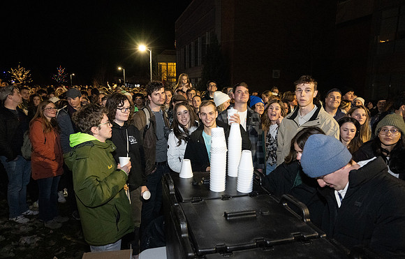 Christmas Tree lighting and festivities at BYU-Idaho.