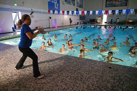 Water Aerobics Hawaiian Luau - May 2025