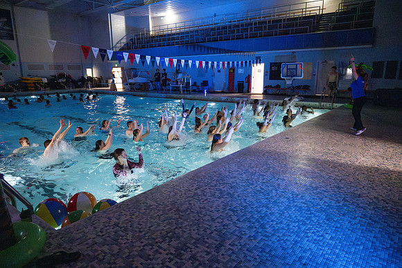 Water Aerobics Hawaiian Luau - May 2025