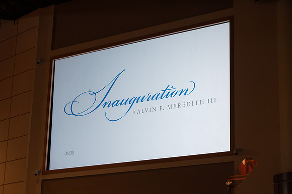 President Meredith Inauguration - Oct. 2023