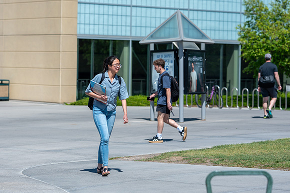 Students On Campus - May 2025