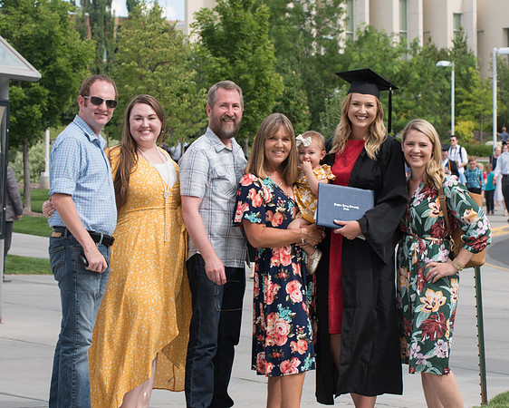Graduates from the College of Business and Communications - July 2019