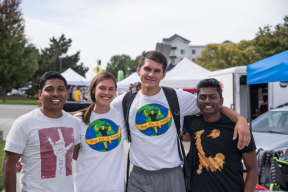Students and members of the community gather to support local businesses, win prizes, and have fun.