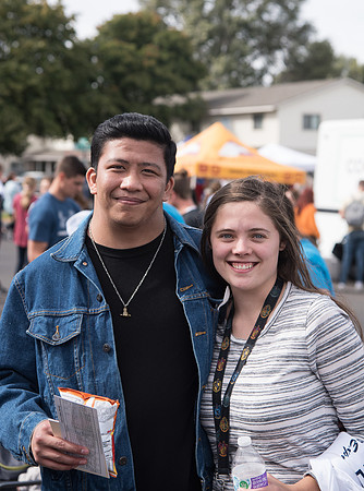 Students and members of the community gather to support local businesses, win prizes, and have fun.