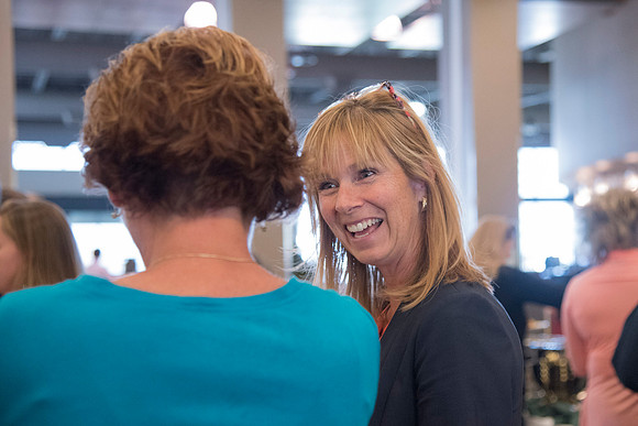 Faculty members come together in preparation of the new school year.
