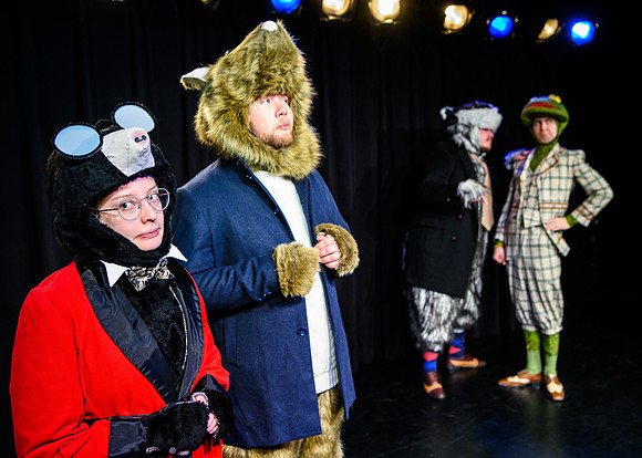 Promo photos for the Theatre departments production, "Wind in the Willows". Winter 2020.