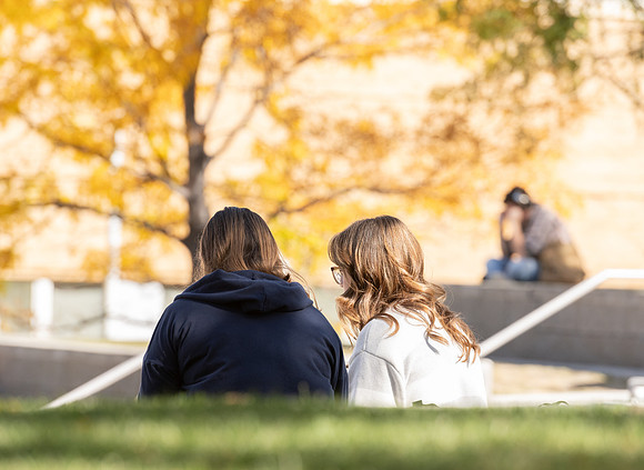 Fall Students Walking - Oct 2024