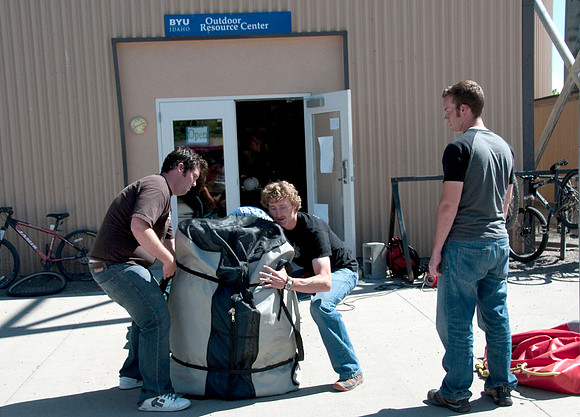 BYU-Idaho Outdoor Rescource Center equipement rental