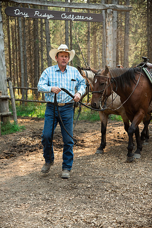 BYUI students go horseback riding at Harriman State Park in the summer of 2021.