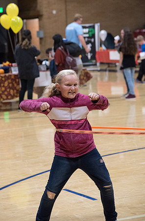 The Wellness Fair had games, activities, snacks, and prizes for all who attended. Oct 2018