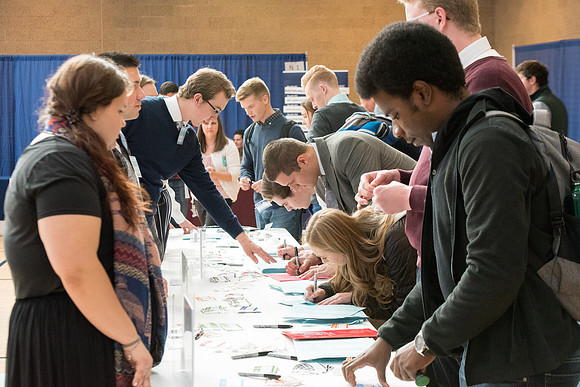 Career fair is designed to connect BYU-Idaho students with employers interested in recruiting for internships and entry-level positions.