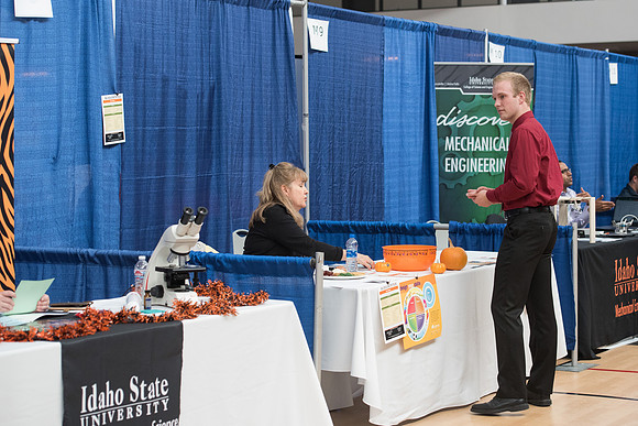 BYU-Idaho Career Fair. Fall Semester.