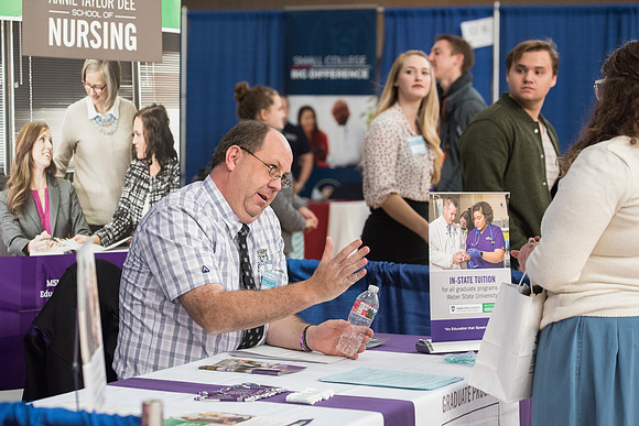 BYU-Idaho Career Fair. Fall Semester.