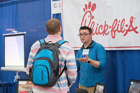 BYU-Idaho Career Fair. Fall Semester.