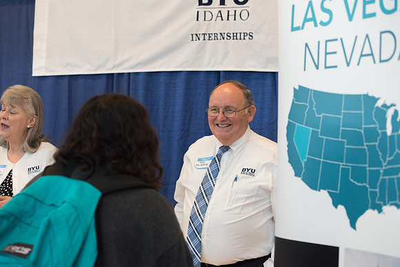 BYU-Idaho Career Fair. Fall Semester.