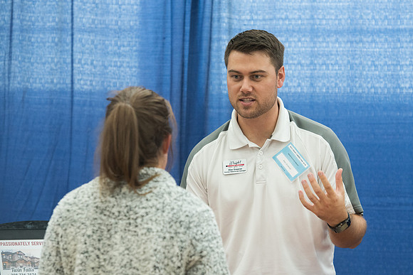 BYU-Idaho Career Fair. Fall Semester.