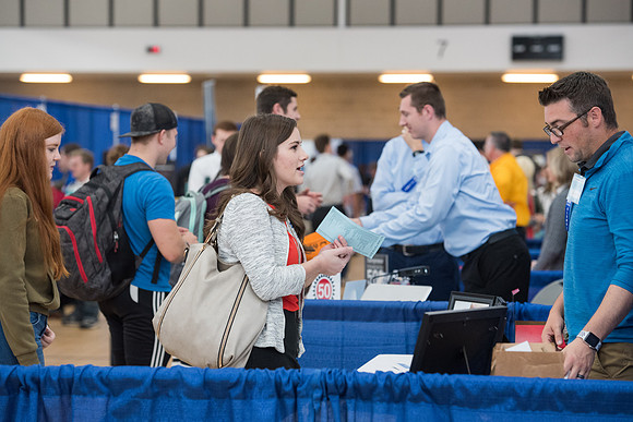 BYU-Idaho Career Fair. Fall Semester.