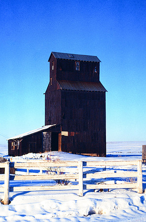 Badger Creek winter scene - January 1995