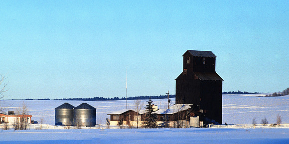 Badger Creek winter scene - January 1995
