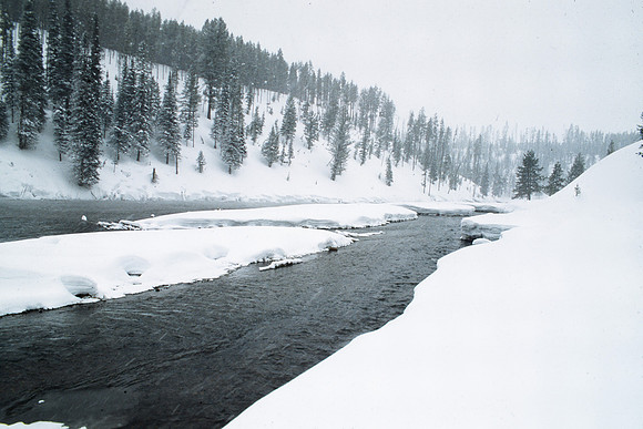 Continuing Education. Snowmobiling photo class to Mesa Falls and Island Park area.  March 1997