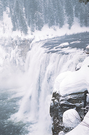 Continuing Education. Snowmobiling photo class to Mesa Falls and Island Park area.  March 1997