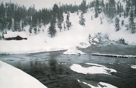 Continuing Education. Snowmobiling photo class to Mesa Falls and Island Park area.  March 1997