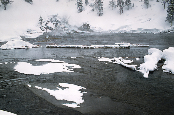 Continuing Education. Snowmobiling photo class to Mesa Falls and Island Park area.  March 1997