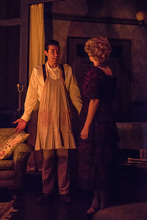 Brigham Young University-Idaho's theater production of The Glass Menagerie.
