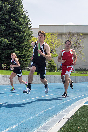 The first track meet of the 2014 Spring Semester at Brigham Young University-Idaho.